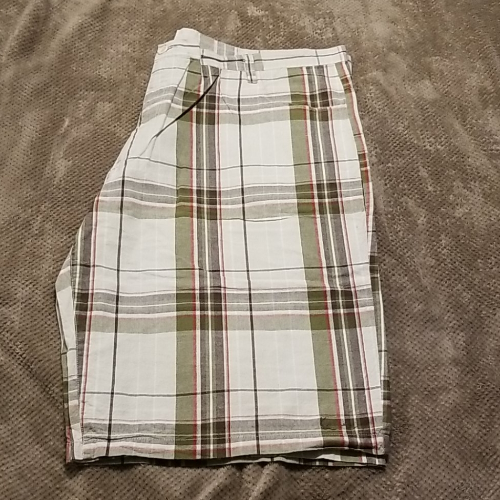 Mens Kani Plaid Short